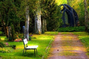 Skovbegravelse med Rosendahls Begravelsesforretning